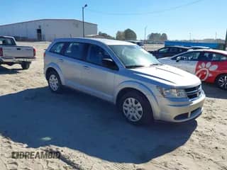 2014 Dodge Journey American Value with VIN 3C4PDCAB1ET280784, listed as a IAAI auction lot 43444352 with 151,715 mi miles and . Bid and sale history available at DreamBid. Image 1.