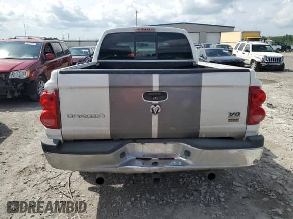2007 Dodge Dakota with VIN 1D7HE28P07S265071, listed as a Copart auction lot 60628275 with 193,204 mi miles and Salvage title. Bid and sale history available at DreamBid. Image 6.