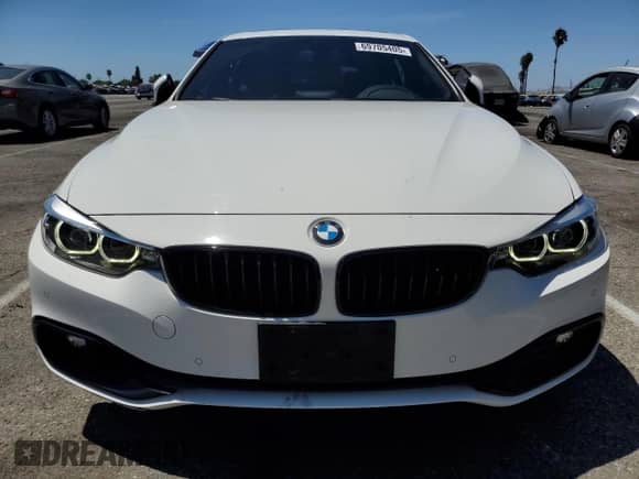 2018 BMW 4 Series 440i с VIN WBA4J5C50JBF20238, выставлен на аукционе Copart как лот 69705405 с пробегом 30 424 миль миль и Списание • Salvage title. История ставок и продаж доступна на DreamBid. Изображение 5.