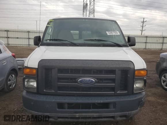 2008 Ford Econoline Cargo with VIN 1FTSS34S78DB56251, listed as a Copart auction lot 53987935 with 51,886 mi miles and Salvage title. Bid and sale history available at DreamBid. Image 5.