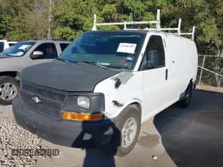 2010 Chevrolet Express Cargo z VIN 1GCUGADX4A1106862, wystawiony jako IAAI lot #43385195 z przebiegiem 404 258 mil mil oraz . Historia ofert i sprzedaży dostępna na DreamBid. Obrazek 6.
