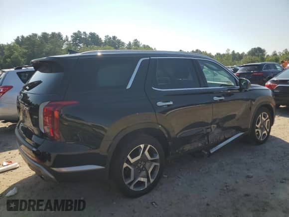 2024 Hyundai Palisade SEL с VIN KM8R4DGE9RU695357, выставлен на аукционе Copart как лот 63315955 с пробегом 17 536 миль миль и Списание • Salvage title. История ставок и продаж доступна на DreamBid. Изображение 3.