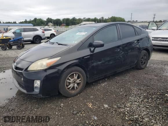 2011 Toyota Prius I z VIN JTDKN3DU3B0283196, wystawiony jako Copart lot #69341275 z przebiegiem 262 461 mil mil oraz Czysty tytuł • Clean title. Historia ofert i sprzedaży dostępna na DreamBid. Obrazek 1.
