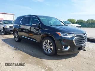 2019 Chevrolet Traverse Premier with VIN 1GNERKKW8KJ132968, listed as a IAAI auction lot 43165318 with 145,261 mi miles and . Bid and sale history available at DreamBid. Image 1.