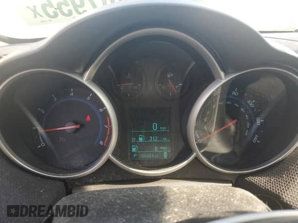 2012 Chevrolet Cruze 2LT with VIN 1G1PG5SC0C7216689, listed as a Copart auction lot 64407955 with 166,664 mi miles and Salvage title. Bid and sale history available at DreamBid. Image 9.