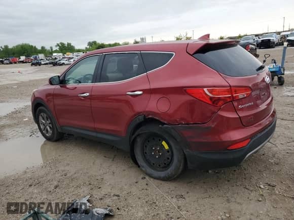 2015 Hyundai Santa Fe z VIN 5XYZTDLB5FG279385, wystawiony jako Copart lot #54991345 z przebiegiem 140 204 mil mil oraz Szkoda całkowita • Salvage title. Historia ofert i sprzedaży dostępna na DreamBid. Obrazek 2.