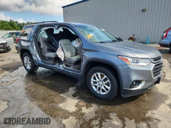 2020 Chevrolet Traverse LT with VIN 1GNERHKW1LJ144190, listed as a Copart auction lot 66821945 with Not provided miles and Salvage title. Bid and sale history available at DreamBid. Image 4.