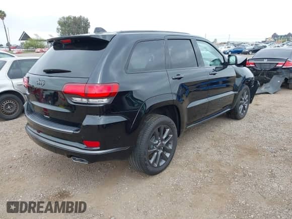 2018 Jeep Grand Cherokee Overland with VIN 1C4RJFCG1JC424108, listed as a IAAI auction lot 42372298 with 42,438 mi miles and . Bid and sale history available at DreamBid. Image 4.