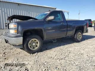 2014 Chevrolet Silverado 1500 Work Truck z VIN 1GCNKPEC3EZ162204, wystawiony jako Copart lot #58078355 z przebiegiem 188 192 mil mil oraz Szkoda całkowita • Salvage title. Historia ofert i sprzedaży dostępna na DreamBid. Obrazek 1.