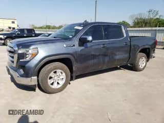 2020 GMC Sierra 1500 SLE with VIN 1GTP8BED1LZ174318, listed as a Copart auction lot 52149225 with 97,944 mi miles and Clean title. Bid and sale history available at DreamBid. Image 1.