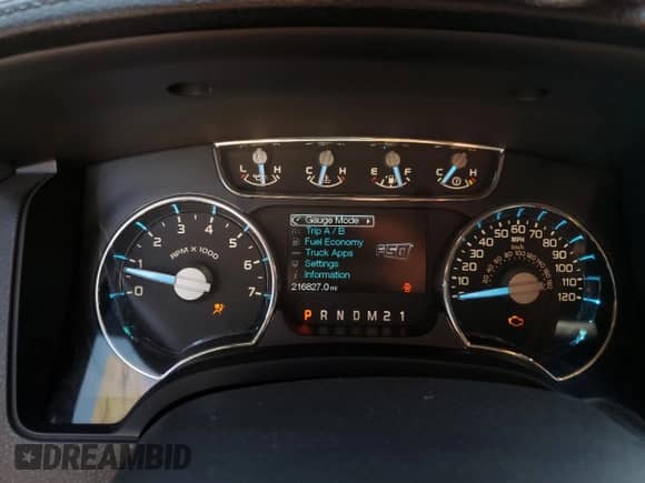 2012 Ford F-150 XL with VIN 1FTFW1ET2CFA19412, listed as a Copart auction lot 83944645 with 216,827 mi miles and Salvage title. Bid and sale history available at DreamBid. Image 9.