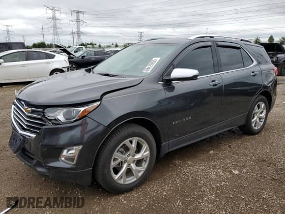 2019 Chevrolet Equinox Premier with VIN 2GNAXXEV4K6176581, listed as a Copart auction lot 69429855 with 67,820 mi miles and Salvage title. Bid and sale history available at DreamBid. Image 1.
