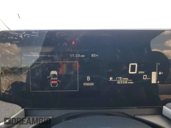 2025 Nissan Kicks SV with VIN 3N8AP6CB9SL327068, listed as a Copart auction lot 81562355 with 16,558 mi miles and Clean title. Bid and sale history available at DreamBid. Image 9.