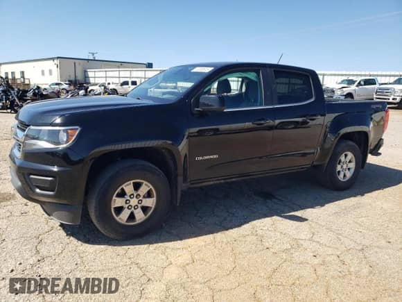 2019 Chevrolet Colorado 4WD Work Truck z VIN 1GCGTBEN8K1351922, wystawiony jako Copart lot #70368615 z przebiegiem 55 978 mil mil oraz Szkoda całkowita • Salvage title. Historia ofert i sprzedaży dostępna na DreamBid. Obrazek 1.