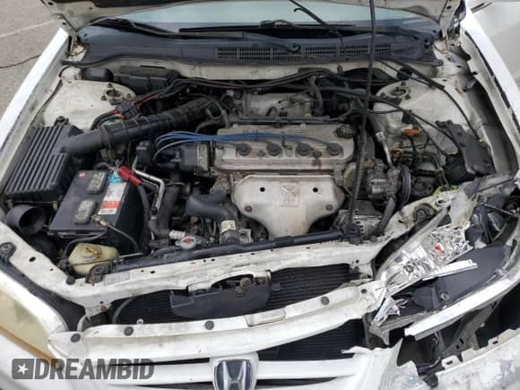 2002 Honda Accord EX with VIN 1HGCG32552A006247, listed as a Copart auction lot 59639585 with 190,579 mi miles and Salvage title. Bid and sale history available at DreamBid. Image 11.