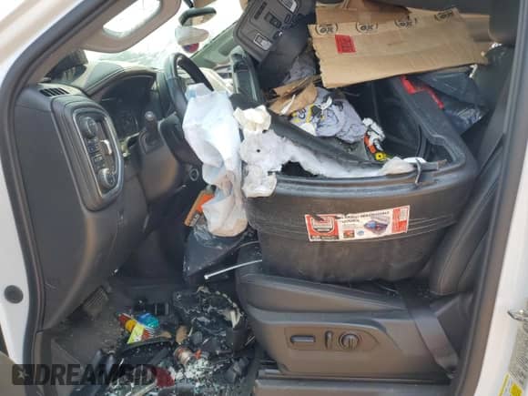 2021 Chevrolet Silverado 1500 LTZ with VIN 1GCUYGED0MZ322749, listed as a Copart auction lot 59330664 with Not provided miles and Salvage title. Bid and sale history available at DreamBid. Image 7.