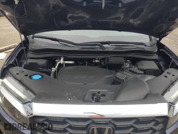 2022 Honda Passport EX-L with VIN 5FNYF7H58NB002839, listed as a Copart auction lot 80376355 with 27,268 mi miles and Salvage title. Bid and sale history available at DreamBid. Image 12.