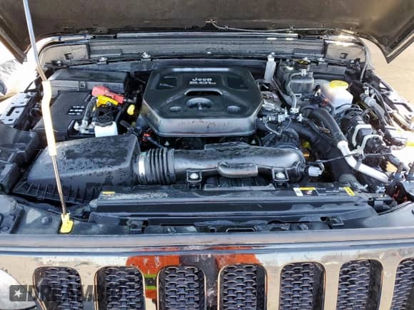 2022 Jeep Wrangler Willys with VIN 1C4GJXAN7NW175655, listed as a Copart auction lot 44186035 with Not provided miles and Salvage title. Bid and sale history available at DreamBid. Image 12.