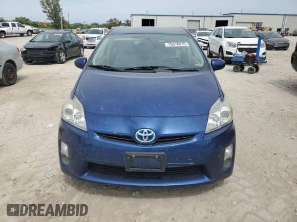 2011 Toyota Prius I z VIN JTDKN3DU3B0312647, wystawiony jako Copart lot #70674915 z przebiegiem 146 527 mil mil oraz Szkoda całkowita • Salvage title. Historia ofert i sprzedaży dostępna na DreamBid. Obrazek 5.
