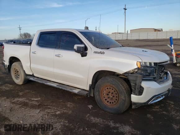 2020 Chevrolet Silverado 1500 High Country с VIN 1GCUYHEL3LZ228960, выставлен на аукционе Copart как лот 49485455 с пробегом 113 558 миль миль и Списание • Salvage title. История ставок и продаж доступна на DreamBid. Изображение 4.