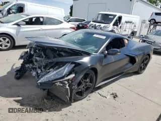 2022 Chevrolet Corvette 3LT z VIN 1G1YC2D4XN5113198, wystawiony jako Copart lot #52995895 z przebiegiem 36 380 mil mil oraz Nie do naprawy • Non repairable. Historia ofert i sprzedaży dostępna na DreamBid. Obrazek 1.