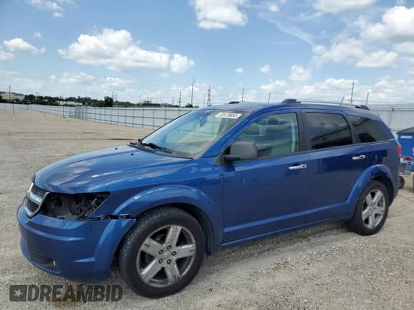 2009 Dodge Journey R/T with VIN 3D4GH67V39T591830, listed as a Copart auction lot 63478055 with 177,000 mi miles and Salvage title. Bid and sale history available at DreamBid. Image 1.