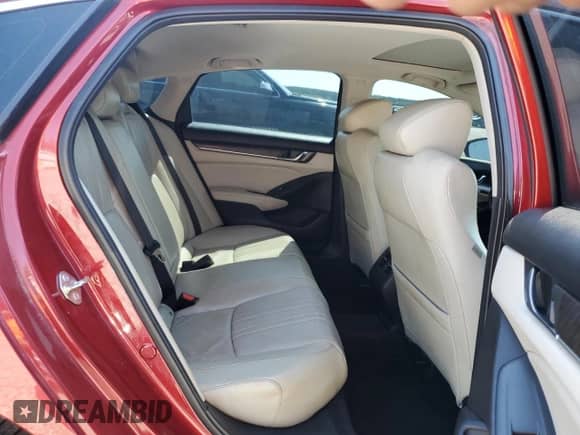 2018 Honda Accord EX-L with VIN 1HGCV1F56JA109938, listed as a Copart auction lot 81046825 with 55,639 mi miles and Salvage title. Bid and sale history available at DreamBid. Image 10.