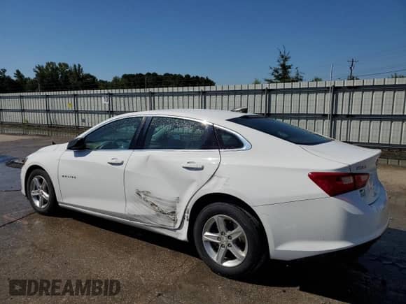 2020 Chevrolet Malibu LS with VIN 1G1ZB5ST3LF130838, listed as a Copart auction lot 80010705 with 69,059 mi miles and Salvage title. Bid and sale history available at DreamBid. Image 2.