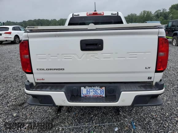 2021 Chevrolet Colorado 2WD LT с VIN 1GCHSCEA3M1246797, выставлен на аукционе Copart как лот 67534115 с пробегом 51 881 миль миль и Списание • Salvage title. История ставок и продаж доступна на DreamBid. Изображение 6.