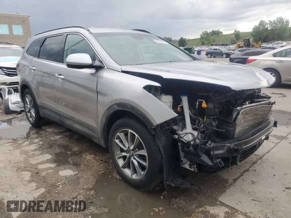 2019 Hyundai Santa Fe SE с VIN KM8SMDHF4KU302735, выставлен на аукционе Copart как лот 59503085 с пробегом 76 298 миль миль и Списание • Salvage title. История ставок и продаж доступна на DreamBid. Изображение 4.