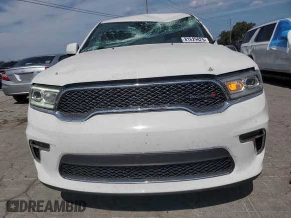 2022 Dodge Durango SXT with VIN 1C4RDHAG4NC188307, listed as a Copart auction lot 81629825 with 65,918 mi miles and Salvage title. Bid and sale history available at DreamBid. Image 5.