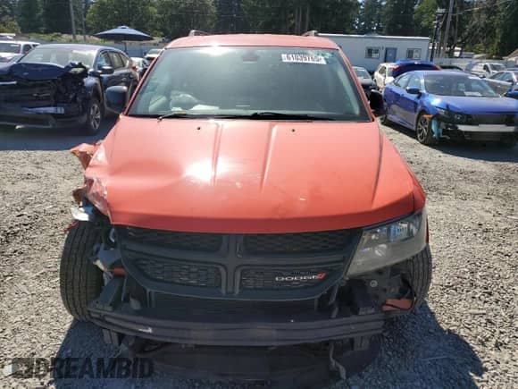2018 Dodge Journey SXT z VIN 3C4PDDBG7JT390779, wystawiony jako Copart lot #61039765 z przebiegiem 124 969 mil mil oraz Szkoda całkowita • Salvage title. Historia ofert i sprzedaży dostępna na DreamBid. Obrazek 5.