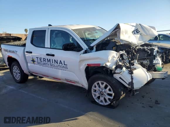 2024 Toyota Tacoma SR with VIN 3TYKD5HN9RT002032, listed as a Copart auction lot 88295185 with 6,144 mi miles and Salvage title. Bid and sale history available at DreamBid. Image 4.