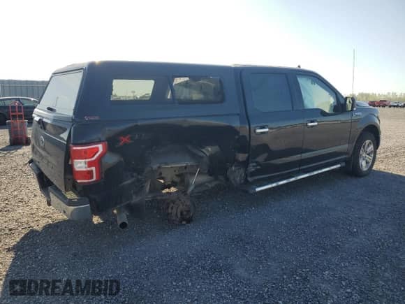 2018 Ford F-150 XL with VIN 1FTEW1E51JFA73312, listed as a Copart auction lot 71199695 with Not provided miles and Salvage title. Bid and sale history available at DreamBid. Image 3.