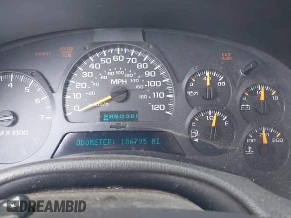2002 Chevrolet TrailBlazer LTZ с VIN 1GNDT13S022486819, выставлен на аукционе IAAI как лот 42901625 с пробегом 186 795 миль миль и . История ставок и продаж доступна на DreamBid. Изображение 7.