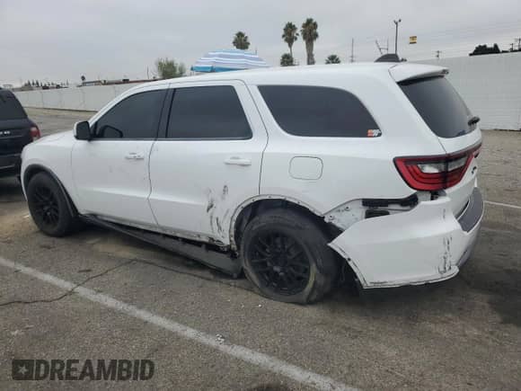 2014 Dodge Durango SXT with VIN 1C4RDHAG2EC344232, listed as a Copart auction lot 71563045 with 154,318 mi miles and Non repairable. Bid and sale history available at DreamBid. Image 2.