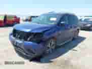 2017 Nissan Pathfinder SV with VIN 5N1DR2MM2HC656691, listed as a IAAI auction lot 42234327 with 129,867 mi miles and . Bid and sale history available at DreamBid. Image 2.