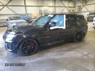 2022 Land Rover Range Rover Sport SVR with VIN SALWZ2RE2NA246472, listed as a Copart auction lot 65508785 with 64,731 mi miles and Clean title. Bid and sale history available at DreamBid. Image 1.