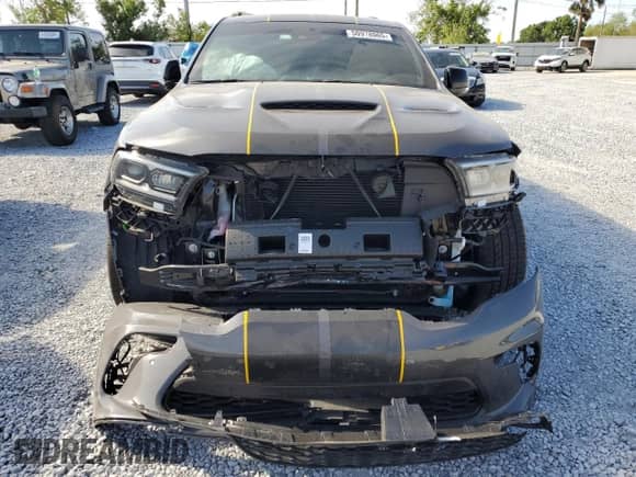 2024 Dodge Durango SRT 392 z VIN 1C4SDJGJ8RC218958, wystawiony jako Copart lot #50978065 z przebiegiem 4 553 mil mil oraz Szkoda całkowita • Salvage title. Historia ofert i sprzedaży dostępna na DreamBid. Obrazek 5.