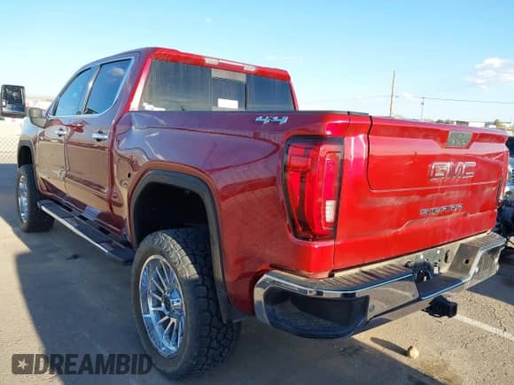 2020 GMC Sierra 1500 SLT with VIN 1GTU9DED4LZ297087, listed as a IAAI auction lot 43183096 with 71,752 mi miles and . Bid and sale history available at DreamBid. Image 3.