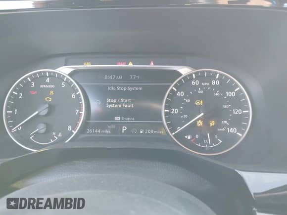 2023 Nissan Pathfinder Rock Creek with VIN 5N1DR3BD6PC254342, listed as a IAAI auction lot 41950069 with 26,144 mi miles and . Bid and sale history available at DreamBid. Image 7.