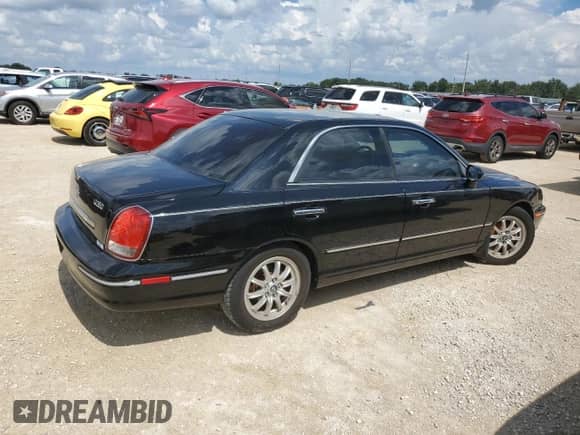 2003 Hyundai XG с VIN KMHFU45E63A237497, выставлен на аукционе Copart как лот 74299524 с пробегом Не указан миль и Списание • Salvage title. История ставок и продаж доступна на DreamBid. Изображение 3.