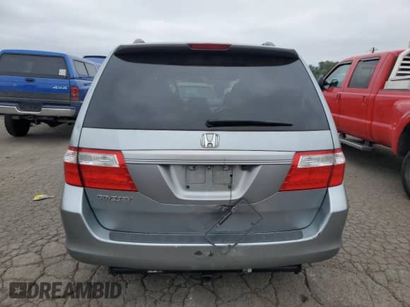 2007 Honda Odyssey EX с VIN 5FNRL38497B072950, выставлен на аукционе Copart как лот 80343045 с пробегом 137 170 миль миль и Списание • Salvage title. История ставок и продаж доступна на DreamBid. Изображение 6.