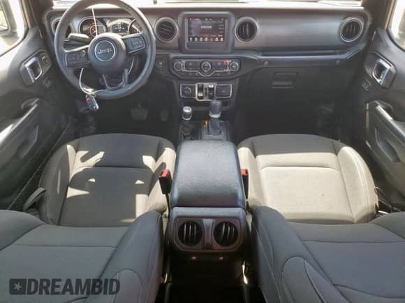 2023 Jeep Wrangler Sport S with VIN 1C4HJXDG7PW526195, listed as a Copart auction lot 66521735 with 54,082 mi miles and Salvage title. Bid and sale history available at DreamBid. Image 8.