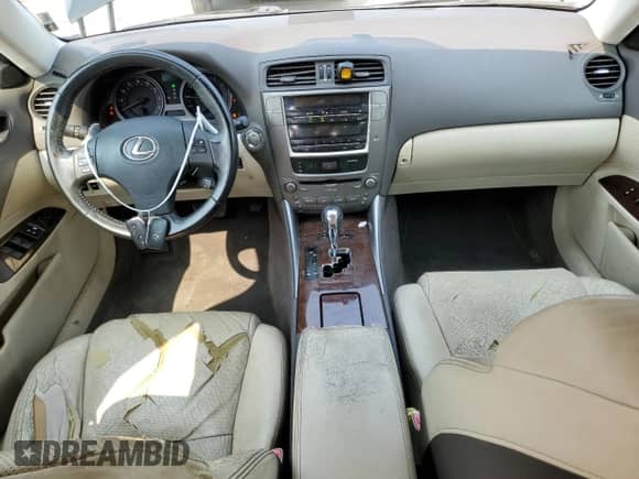 2010 Lexus IS 250 with VIN JTHBF5C27A5108636, listed as a Copart auction lot 66212305 with 148,902 mi miles and Clean title. Bid and sale history available at DreamBid. Image 8.