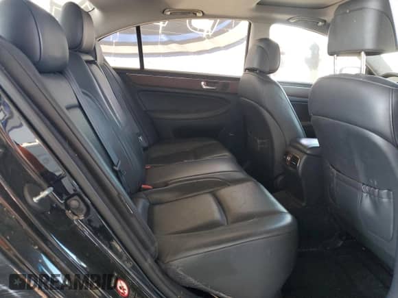 2009 Hyundai Genesis with VIN KMHGC46F49U047414, listed as a Copart auction lot 65428205 with 214,057 mi miles and Salvage title. Bid and sale history available at DreamBid. Image 10.