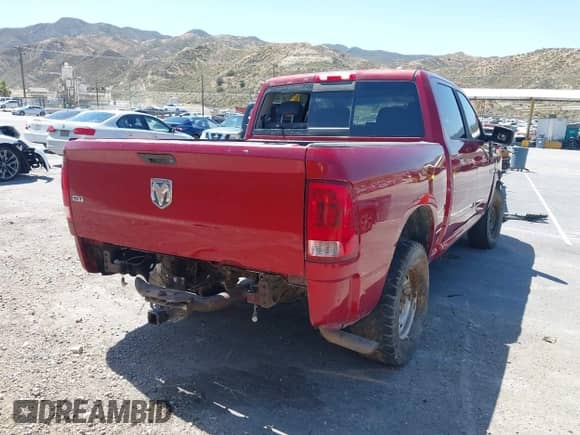 2010 Dodge 1500 SLT with VIN 1D7RB1CT8AS181177, listed as a IAAI auction lot 42359526 with 183,333 mi miles and . Bid and sale history available at DreamBid. Image 4.