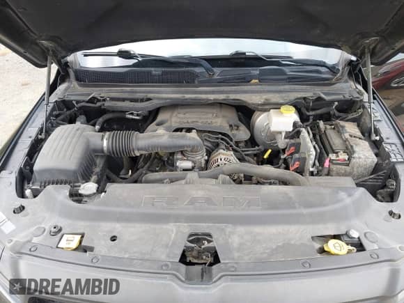 2019 Ram 1500 Rebel z VIN 1C6SRFET2KN705108, wystawiony jako IAAI lot #43163417 z przebiegiem 110 932 mil mil oraz . Historia ofert i sprzedaży dostępna na DreamBid. Obrazek 10.