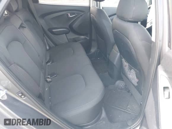 2014 Hyundai Tucson GLS with VIN KM8JTCAFXEU950569, listed as a IAAI auction lot 43243357 with 146,413 mi miles and . Bid and sale history available at DreamBid. Image 8.