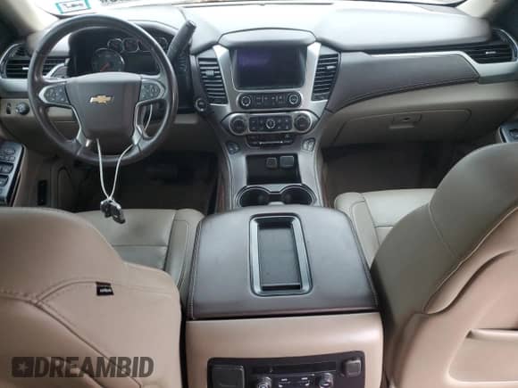 2015 Chevrolet Tahoe LT z VIN 1GNSKBKC7FR140032, wystawiony jako Copart lot #86705035 z przebiegiem 131 618 mil mil oraz Czysty tytuł • Clean title. Historia ofert i sprzedaży dostępna na DreamBid. Obrazek 8.